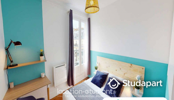 Colocation �tudiante Studio &agrave; Paris 15�me arrondissement (75015)