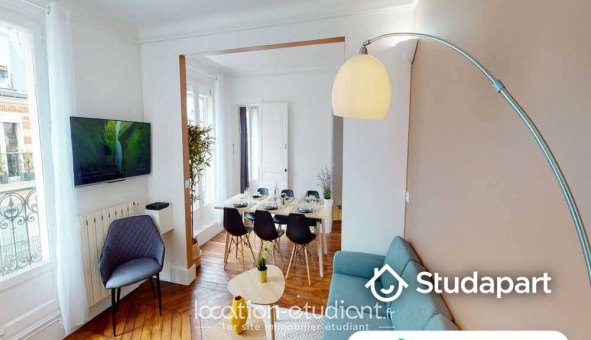 Colocation �tudiante Studio &agrave; Paris 15�me arrondissement (75015)