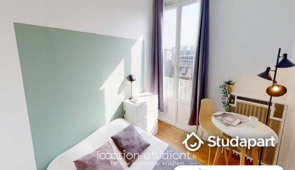 Colocation �tudiante Studio &agrave; Paris 15�me arrondissement (75015)