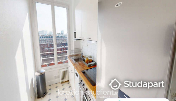 Colocation �tudiante Studio &agrave; Paris 15�me arrondissement (75015)
