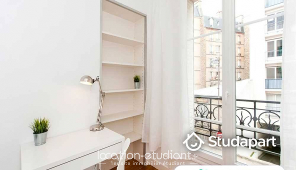 Colocation �tudiante Studio &agrave; Paris 15�me arrondissement (75015)