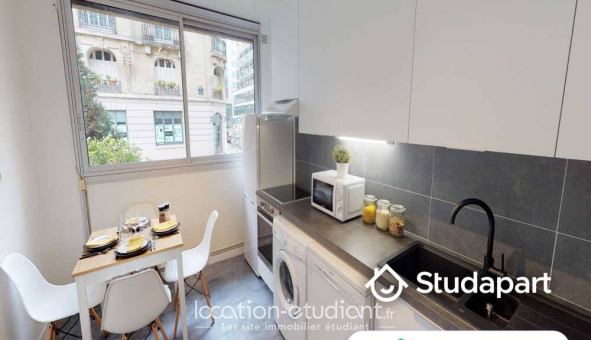 Colocation �tudiante Studio &agrave; Paris 15�me arrondissement (75015)