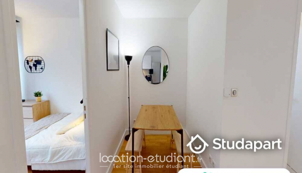 Colocation �tudiante Studio &agrave; Paris 15�me arrondissement (75015)