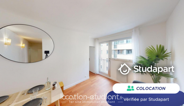 Colocation tudiante Colocation à Paris 15me arrondissement (75015)