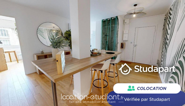 Colocation tudiante Colocation à Paris 15me arrondissement (75015)