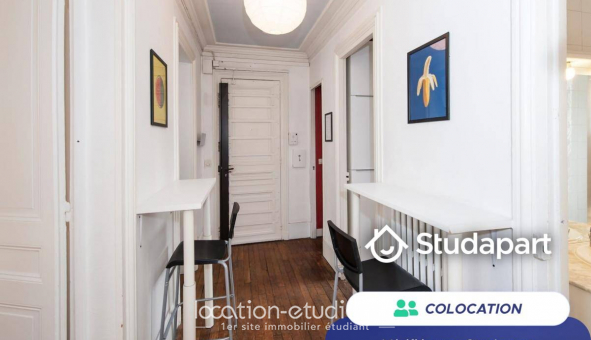 Colocation tudiante T1 à Paris 16me arrondissement (75016)
