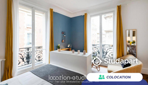 Colocation tudiante Studio à Paris 16me arrondissement (75016)