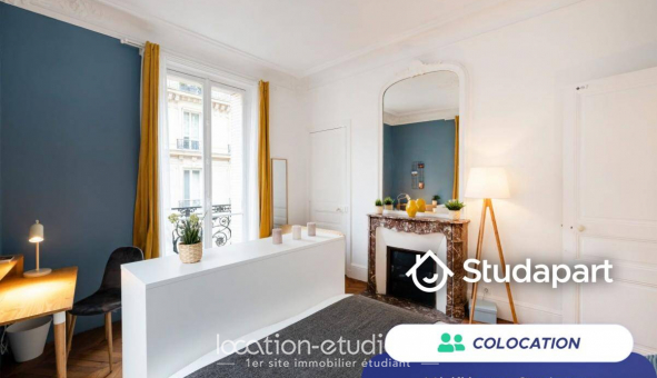 Colocation tudiante Studio à Paris 16me arrondissement (75016)