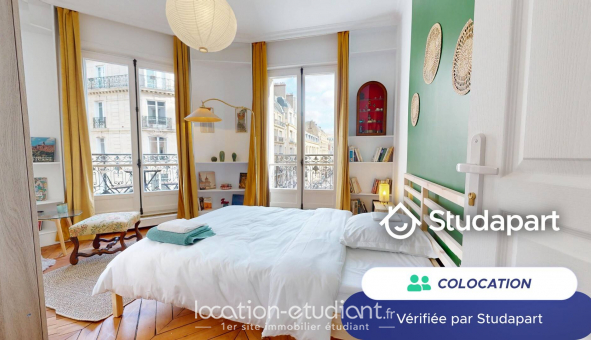 Colocation �tudiante Studio &agrave; Paris 16�me arrondissement (75016)