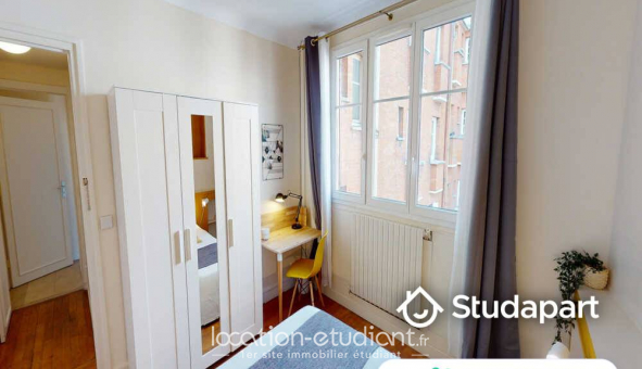 Colocation tudiante Studio à Paris 16me arrondissement (75016)