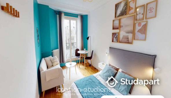 Colocation tudiante Studio à Paris 16me arrondissement (75016)