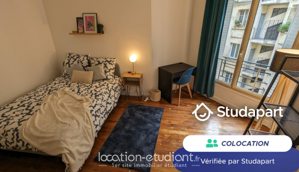 Colocation �tudiante Studio &agrave; Paris 16�me arrondissement (75016)
