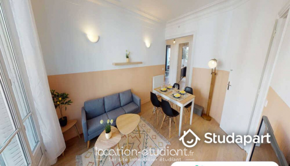 Colocation �tudiante Studio &agrave; Paris 16�me arrondissement (75016)