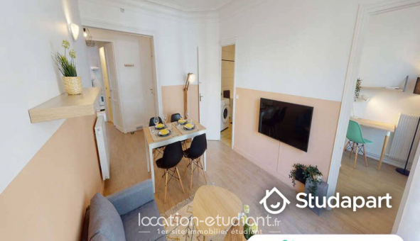 Colocation �tudiante Studio &agrave; Paris 16�me arrondissement (75016)