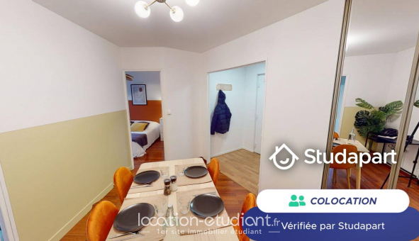 Colocation tudiante Colocation à Paris 16me arrondissement (75016)