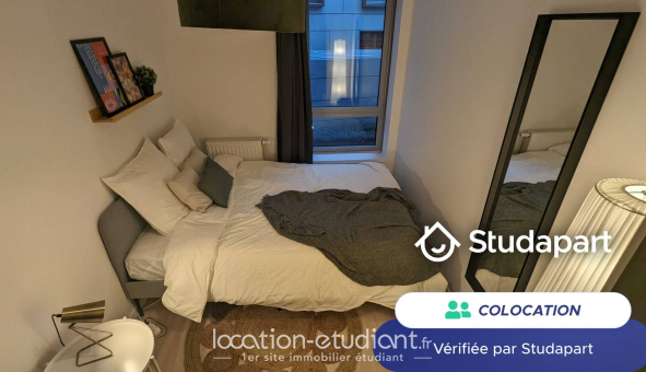 Colocation �tudiante Studio &agrave; Paris 17�me arrondissement (75017)