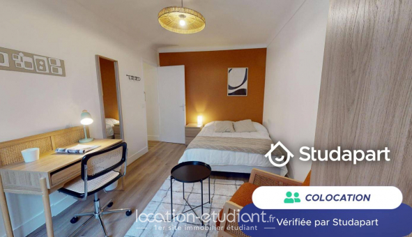 Colocation tudiante Studio à Paris 17me arrondissement (75017)