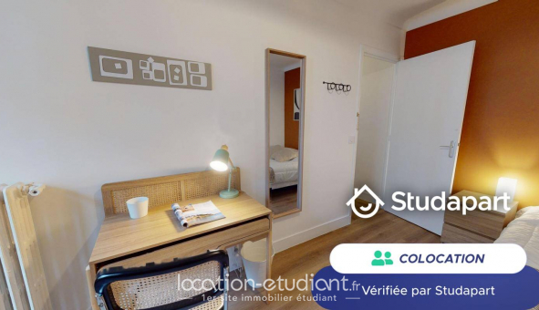 Colocation tudiante Studio à Paris 17me arrondissement (75017)