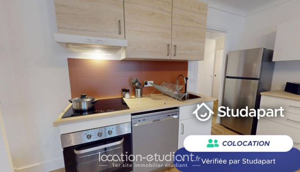 Colocation tudiante Studio à Paris 17me arrondissement (75017)