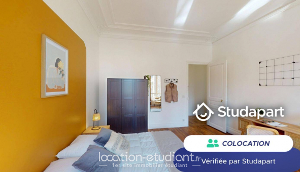 Colocation tudiante Studio à Paris 17me arrondissement (75017)