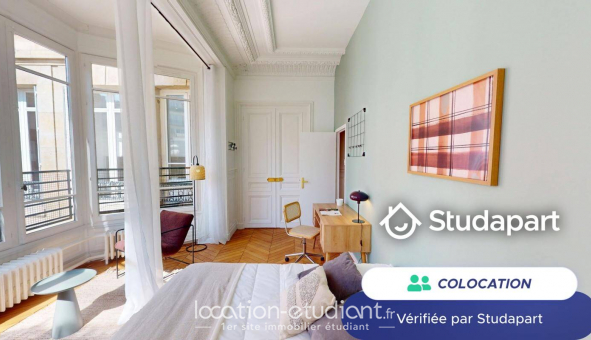 Colocation tudiante Studio à Paris 17me arrondissement (75017)