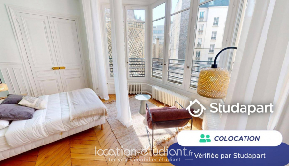 Colocation tudiante Studio à Paris 17me arrondissement (75017)