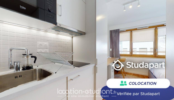 Colocation tudiante Studio à Paris 17me arrondissement (75017)