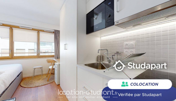 Colocation tudiante Studio à Paris 17me arrondissement (75017)