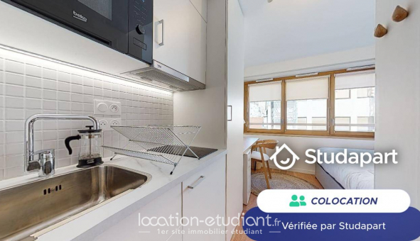 Colocation tudiante Studio à Paris 17me arrondissement (75017)
