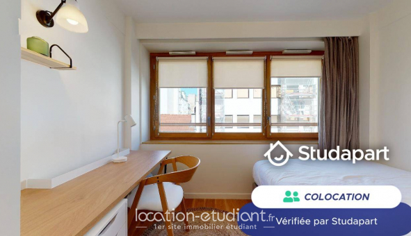 Colocation tudiante Studio à Paris 17me arrondissement (75017)