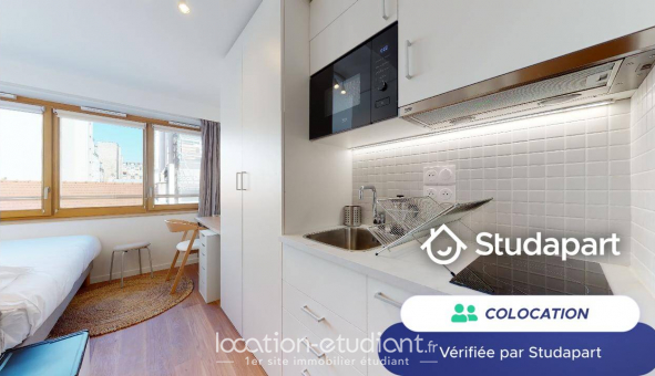 Colocation tudiante Studio à Paris 17me arrondissement (75017)