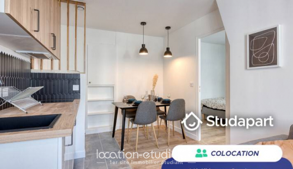 Colocation tudiante Studio à Paris 17me arrondissement (75017)