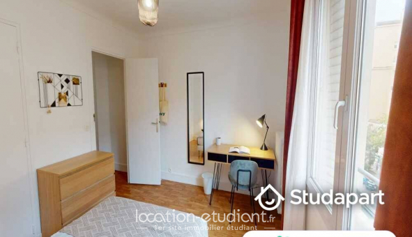 Colocation tudiante Studio à Paris 17me arrondissement (75017)