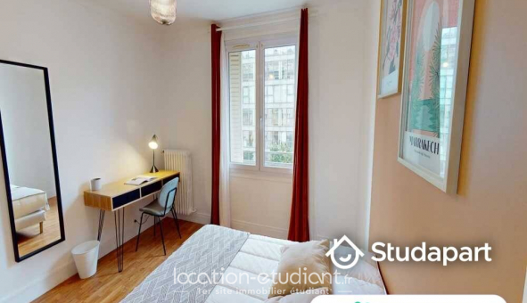 Colocation tudiante Studio à Paris 17me arrondissement (75017)