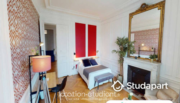 Colocation tudiante Studio à Paris 17me arrondissement (75017)