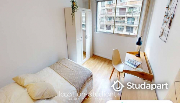 Colocation tudiante Studio à Paris 17me arrondissement (75017)