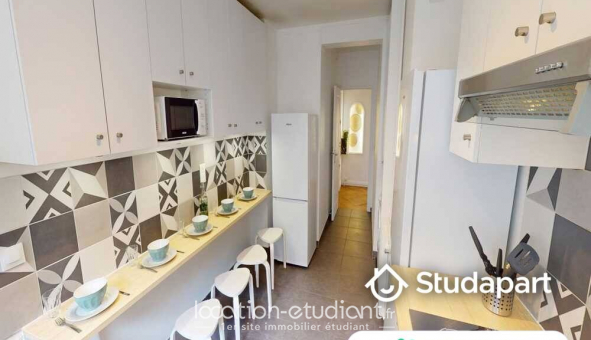 Colocation tudiante Studio à Paris 17me arrondissement (75017)