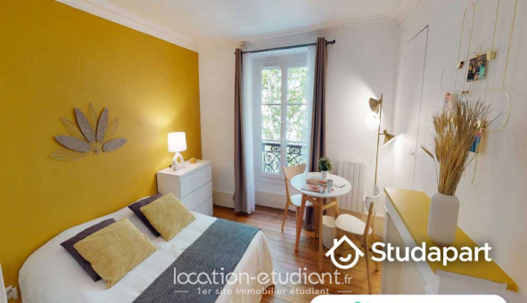 Colocation tudiante Studio à Paris 17me arrondissement (75017)