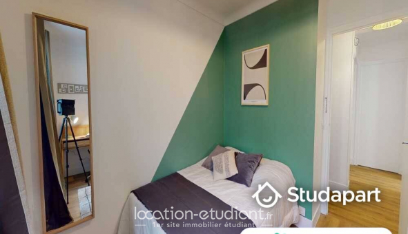 Colocation tudiante Studio à Paris 17me arrondissement (75017)