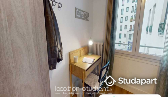 Colocation tudiante Studio à Paris 17me arrondissement (75017)