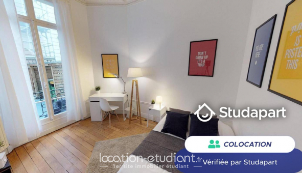 Colocation tudiante Duplex à Paris 17me arrondissement (75017)