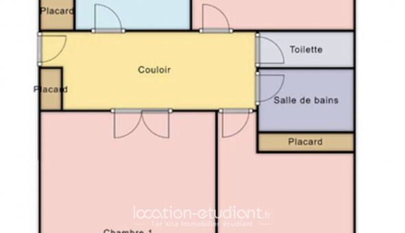 Colocation tudiante Studio à Paris 17me arrondissement (75017)