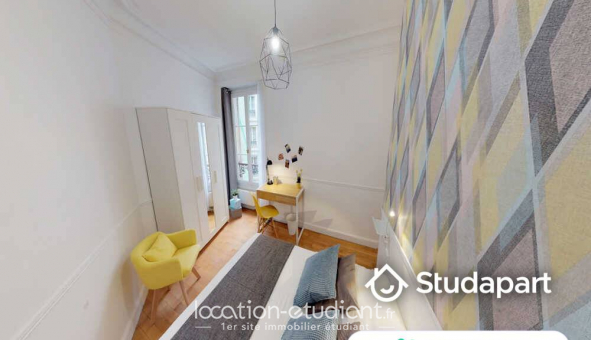 Colocation tudiante Studio à Paris 17me arrondissement (75017)