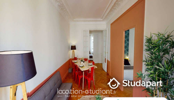 Colocation �tudiante Studio &agrave; Paris 17�me arrondissement (75017)