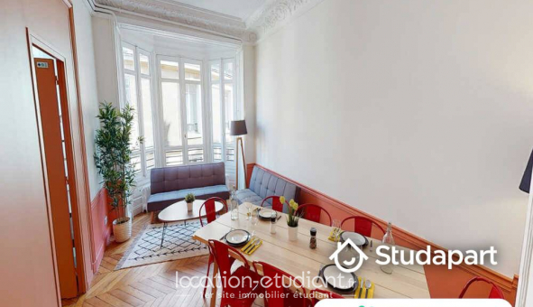 Colocation �tudiante Studio &agrave; Paris 17�me arrondissement (75017)