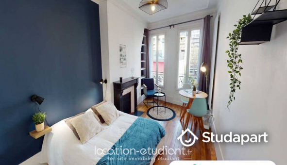 Colocation �tudiante Studio &agrave; Paris 17�me arrondissement (75017)