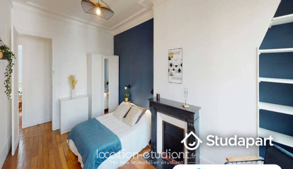 Colocation �tudiante Studio &agrave; Paris 17�me arrondissement (75017)