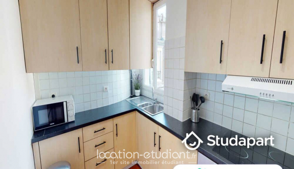 Colocation �tudiante Studio &agrave; Paris 17�me arrondissement (75017)