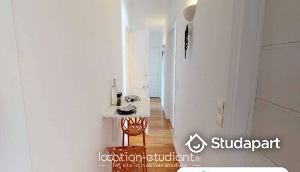 Colocation �tudiante Studio &agrave; Paris 17�me arrondissement (75017)