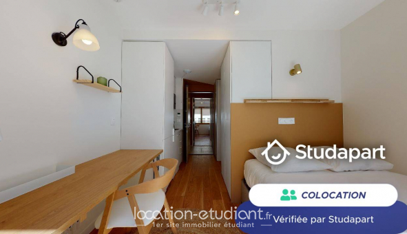 Colocation �tudiante Studio &agrave; Paris 17�me arrondissement (75017)